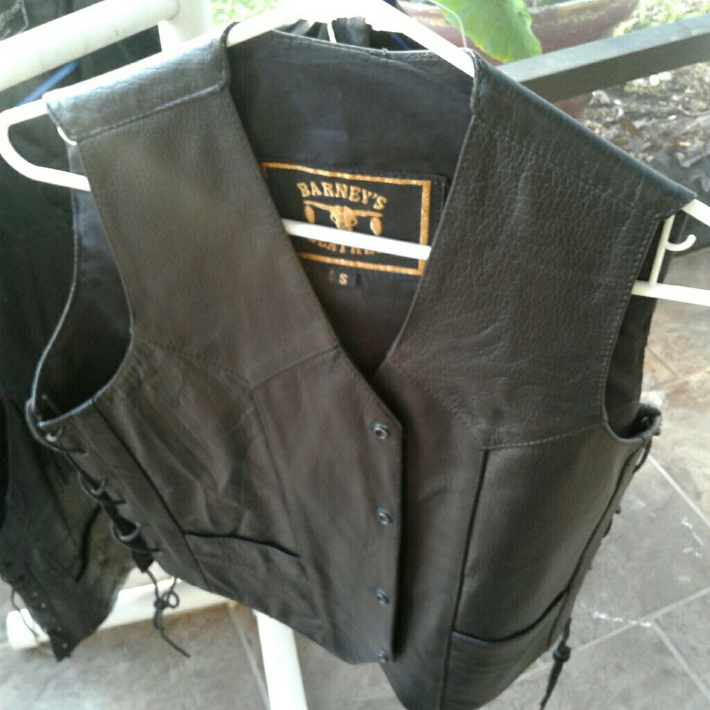 Learher vest